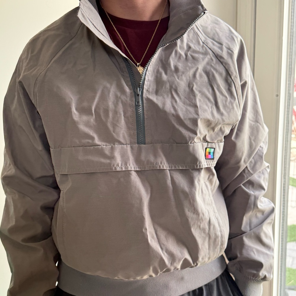 Grey snow jacket vintage gortex